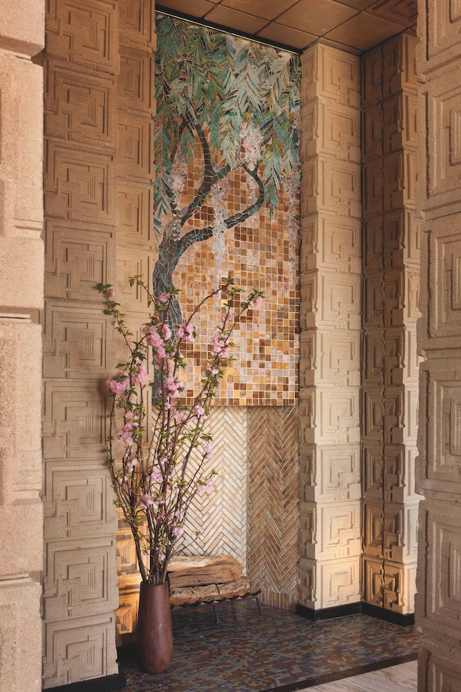 Ennis House de Frank Lloyd Wrigth. [04]  Ennis House, Los Angeles, Frank Lloyd Wright (1924)